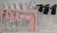 16 New | Variety Sized Toiletry Refillable Bottles | Largest Measures 6" Tall