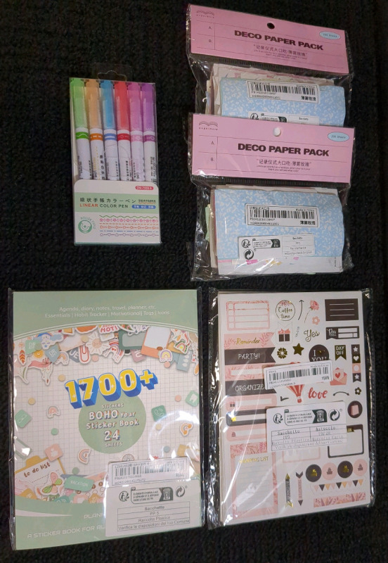 New Stationary & Organization Bundle
