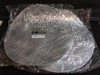 2 New Packs Placemats, 6 per pack, 15x15 inches