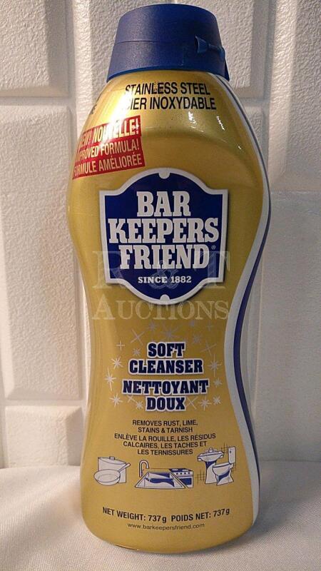 New Bar Keepers Friend Soft Stainless Steel Cleanser - 737g