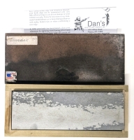 Dan's Soft Arkansas Genuine Natural Novaculite Whetstone Knife/Tool/Kitchen/Scissor Sharpening Bench Stone in Wood Storage Box 6.75&rdquo; x 2.8&rdquo; x 1.6&rdquo;