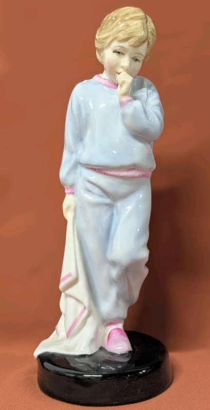 ROYAL DOULTON "Sleepy Darling" HN2953 Collector's Club Exclusive Bone China Figurine - 7.4" Tall, No Chips or Cracks