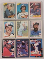 1980 - 1995 MLB Baseball Montreal Expos Trading Card Singles , 106 Trading Cards