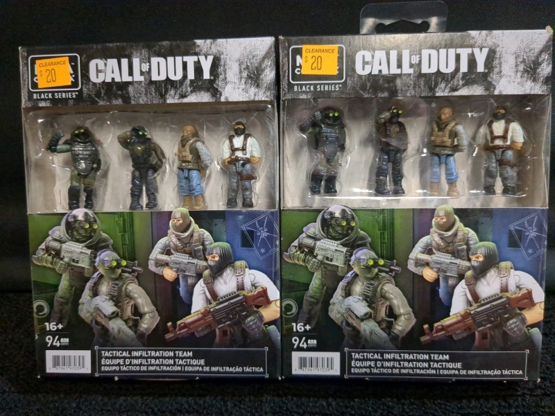 2 New Mega Construx Call of Duty Sets