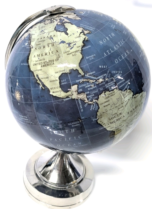UG Globe 1:72,000,000 Scale Desktop World Globe - 12.5" Tall