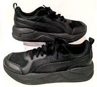 Like New PUMA Adults X-Ray Sneakers / Puma Black-Dark Shadow (Size 10)