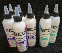 8 New Bottles Eco Style Gel Booster Color Brilliance & Curl Revival 118mL per Bottle EXP 03/28 & 06/27