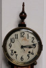 Antique 1914 E. Ingraham Nyanza Banjo Wall Clock . Clock Movement : 8-day movement, time-only, no chimes.. Measures 38" tall & 10" wide . Working , No Key - 2