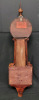 Antique 1914 E. Ingraham Nyanza Banjo Wall Clock . Clock Movement : 8-day movement, time-only, no chimes.. Measures 38" tall & 10" wide . Working , No Key - 6