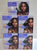 5 New Boxes Dark & Lovely Silkening Relaxer Hair Product