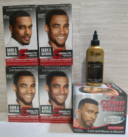 4 New Boxes Dark & Natural Gray Coverage + Texturizer & Semi Permanent Colour Hair Products
