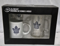 As New TORONTO MAPLE LEAFS 3 PC Fan Set