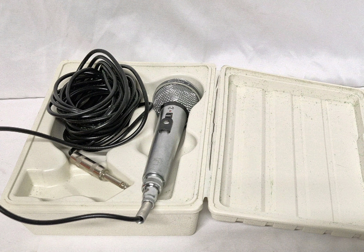 Vintage Shure Unisphere Dynamic Microphone with Case