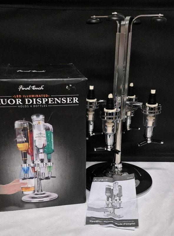 As New Final Touch Liquor Dispenser 20" Tall
