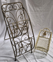2 Lovely Metal Magazine Racks