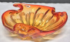 Stunning Murano Style Glass Art 6.75" Diameter - 3