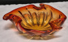Stunning Murano Style Glass Art 6.75" Diameter - 4