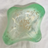 Murano Style Glass Art with Gold Flecks 10.5" Long - 2
