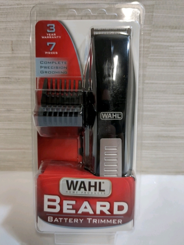 New Wahl Beard Trimmer (battery) With Attachments