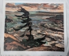 Print of F. Barley's "Stormy Weather" 20" by 24". 6/1750