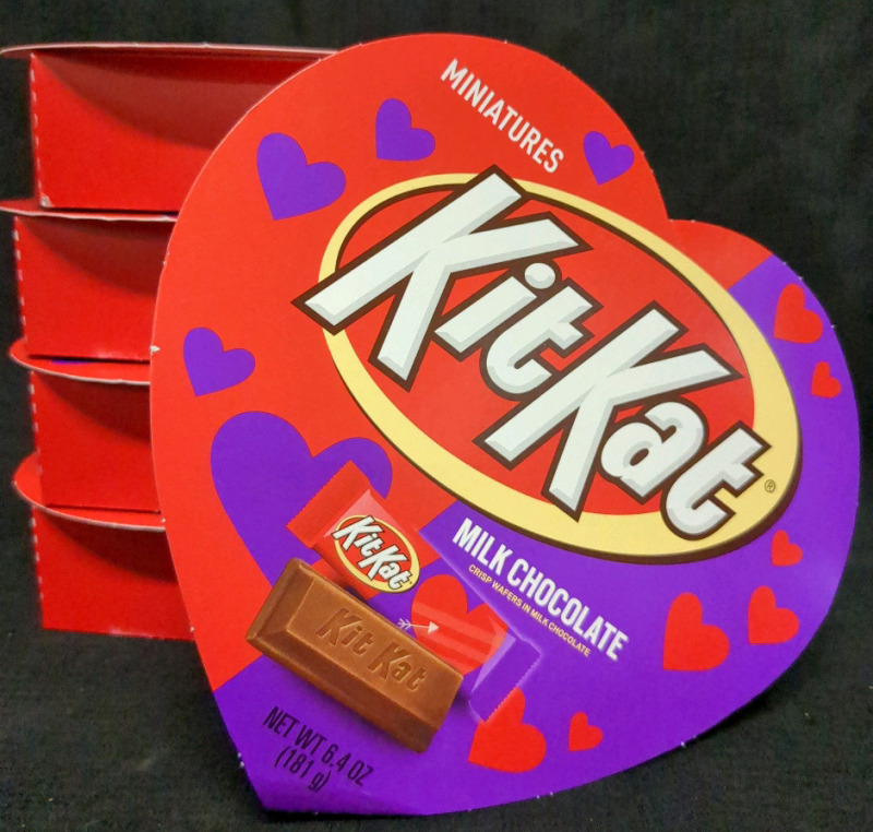 5 New Boxes of Miniature KitKats (181g Each, Best Before August 2025)