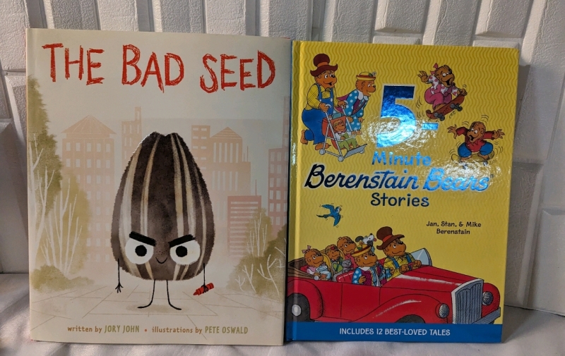 2 New Hardcover Kids Books.