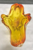 Stunning Murano Style Glass Art 11.5" Long - 2