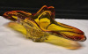 Stunning Murano Style Glass Art 11.5" Long - 4