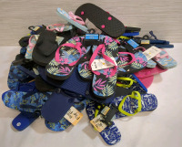 20+ New Assorted Sizes Boys/Girls/Adults Flip Flop Bundle