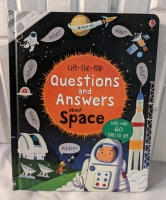 New Hardcover Copy of Lift-the-Flap Questions and Answers About Space.