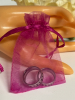 Two 8mm Cute Cat Lover Band Ring Stainless Steel Size 9 and Size 7 Infinity Design - 6