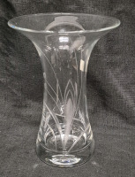 Vintage Spiegelau Handmade Crystal Vase 9.5" Tall