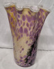 Stunning Glass Vase 13.15" Tall