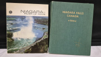 1967 Niagara Falls Canada History Book & 1968 Niagara River of Fame Softcover Book
