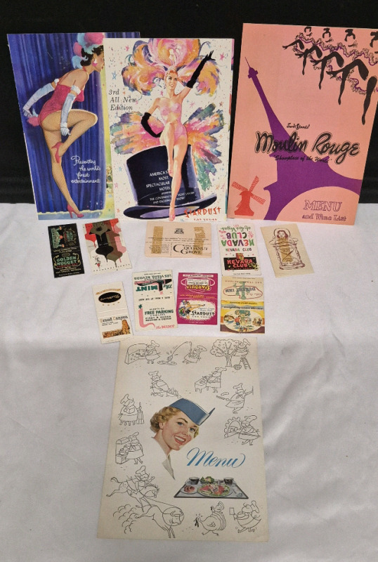 Vintage Las Vegas Ephemera