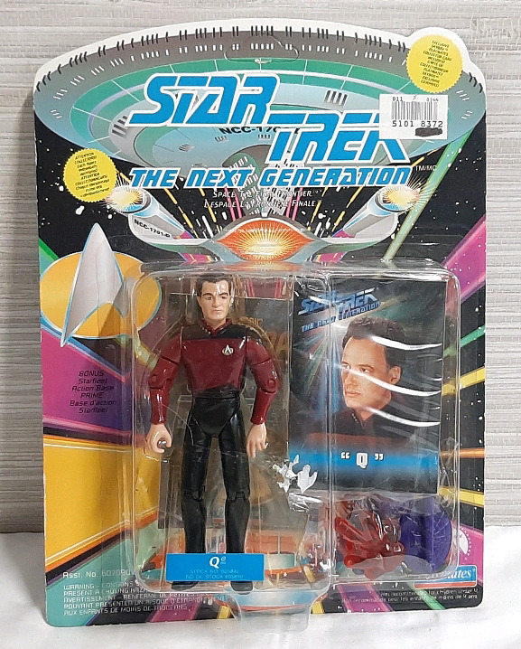 1993 Star Trek: The Next Generation Q Figure from Playmates