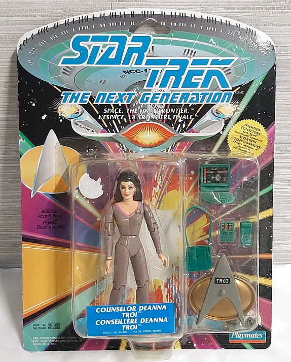 1992 Star Trek: The Next Generation Counselor Deanna Troi Figure