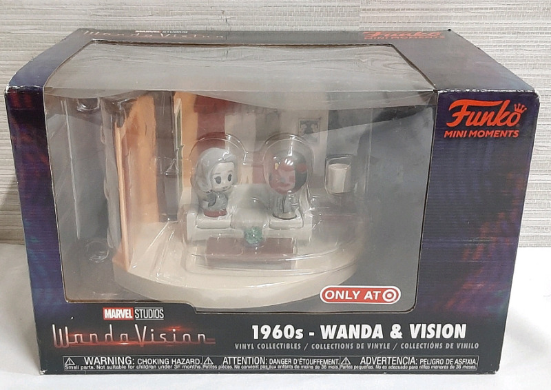 New Marvel Studios Wanda Vision Funko Mini Moments Vinyl Collectible Set