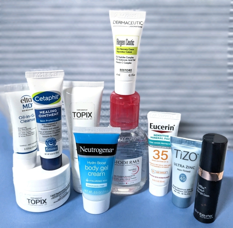 New Skincare Mini Bottles & Sample Size Products