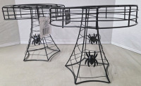 2 New | 8" Spooky Decorative Pedestals