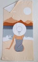 New Beach Towel - Discolouration from Transit.