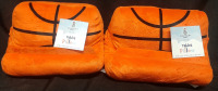 2 New Comfort Basketball Themed Tablet Pillows