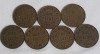 1920 - 1936 Canadian King George V Small Cent Pennies , 15 Coins . 1920 &times;2 , 1929 &times;2 , 1932 &times;4 , 1933 &times;3 , 1935 &times;2 & 1936 &times;2 . - 3