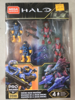2 New | Mega Construx Halo Pro Builders #GLB75 | 4 Figures 2.5" Tall