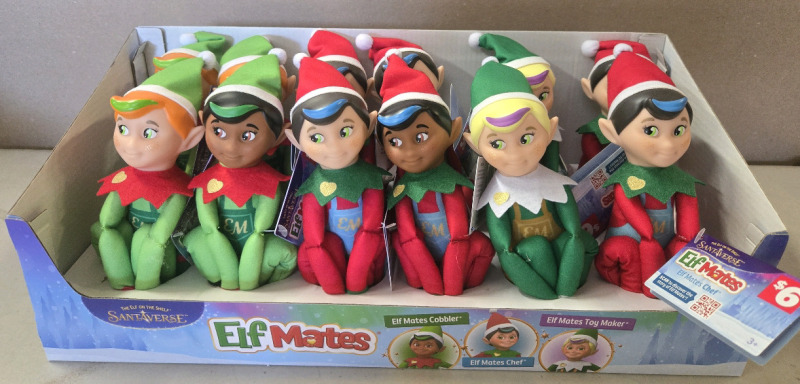 12 New | Elf On The Shelf Elf Mates | * Retails $ 72USD *