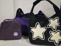 3 New | Ladies Bags | Tote, Lunch and Yoga Bag | Largest Measures 16" x 13"