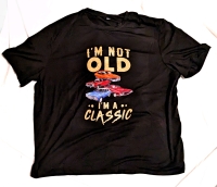 New Size 6XL Men's "I'm Not Old, I'm a Classic" Graphic T-Shirt