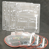 7 New Chalk Marker "First Day of School" Boards (12" Long, 9" Wide & 10" Long, 11" Wide)