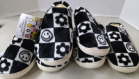 3 New Pairs | Size 5-6 Ladies Plush Slippers