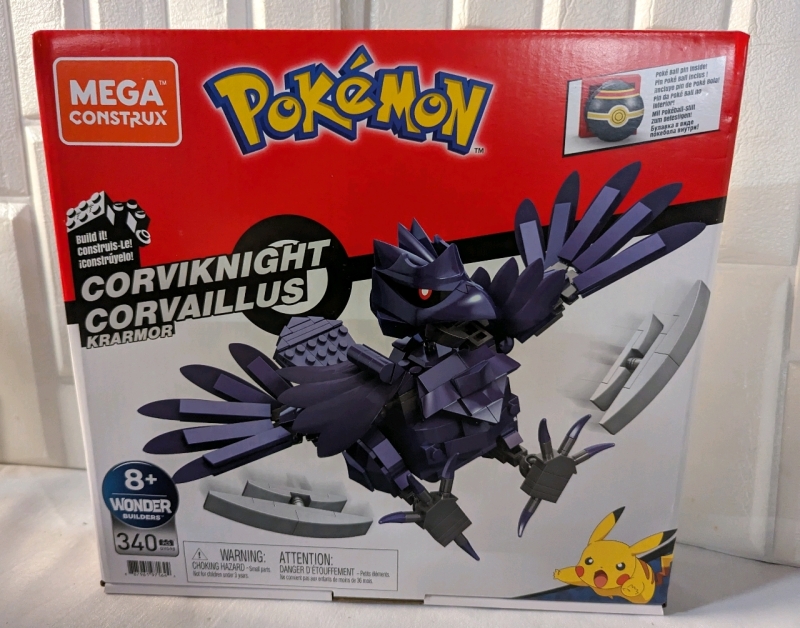 New Mega Construc Pokemon Build it Corviknight.